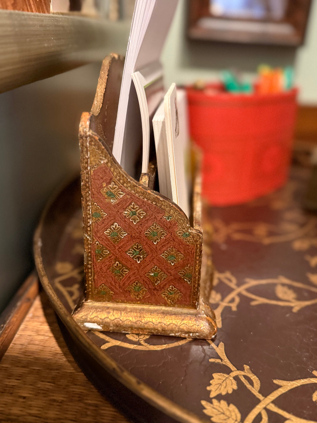 Florentine Letter Holder