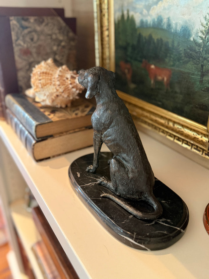 Bronze Dog Statue