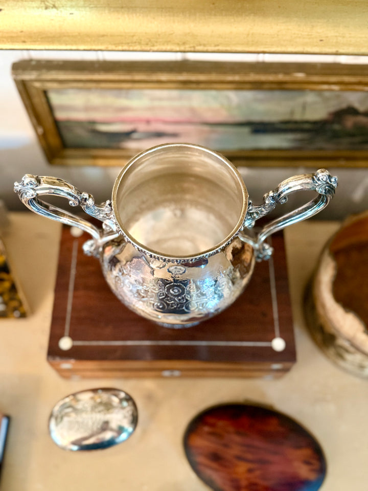 Silver Plate Pedestal Cup