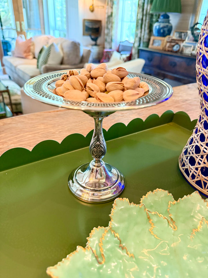 Silver Plate Bon Bon Dish