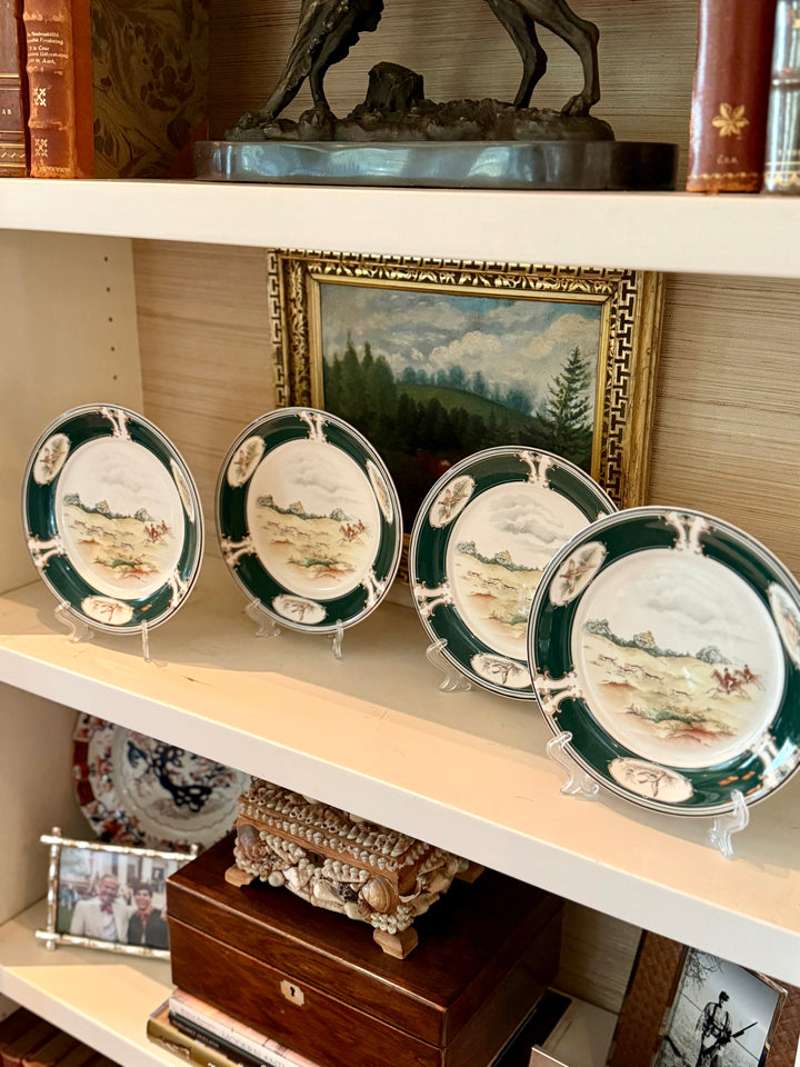 Irish Hunting Dog Plate Set