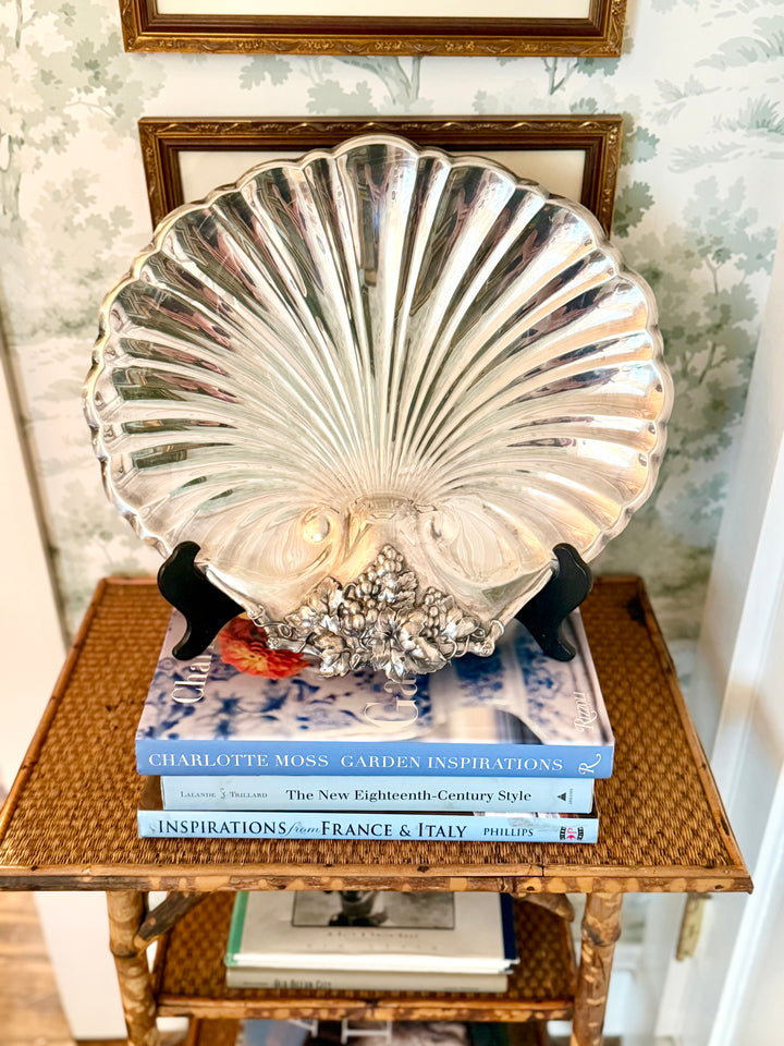 Large Footed Shell Dish