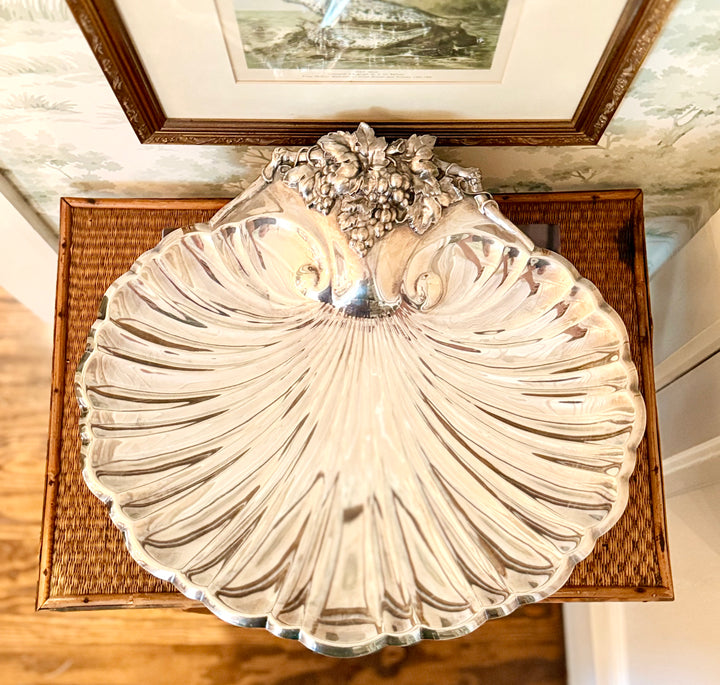Large Footed Shell Dish