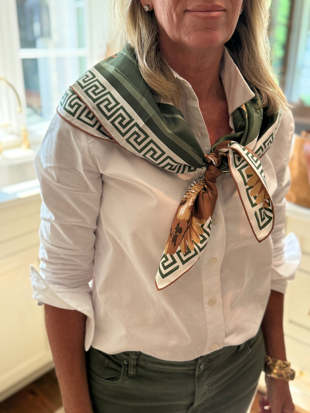 Quail Silk Scarves - 35x35