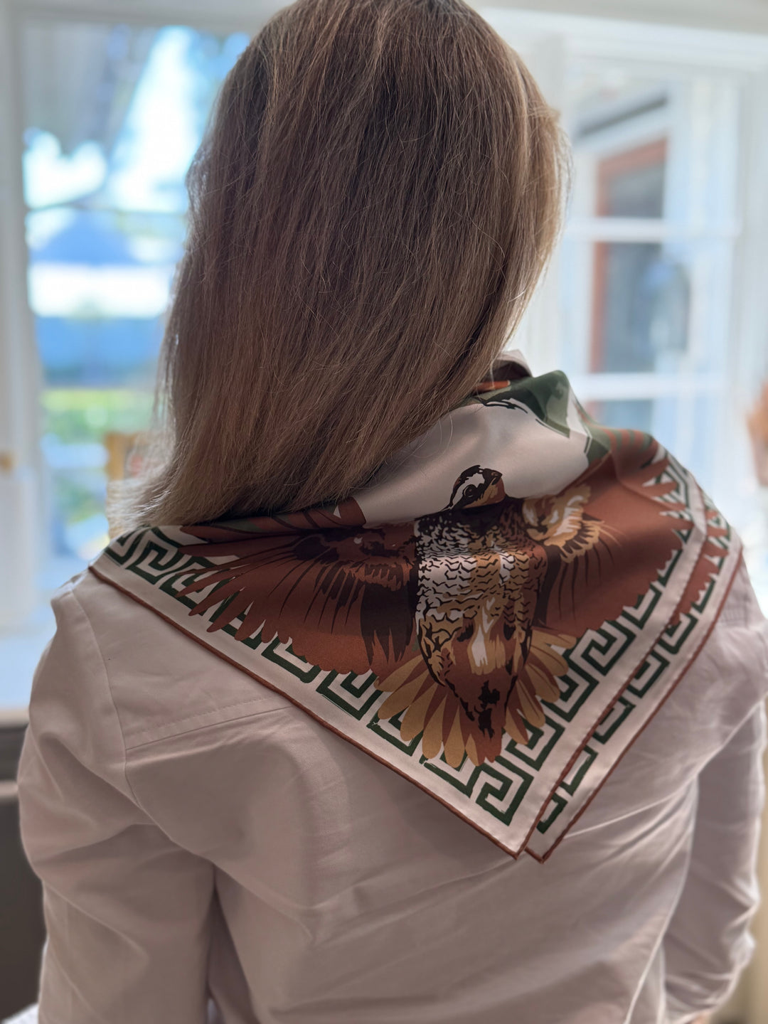 Hunting Dog Silk Scarves - 35x35
