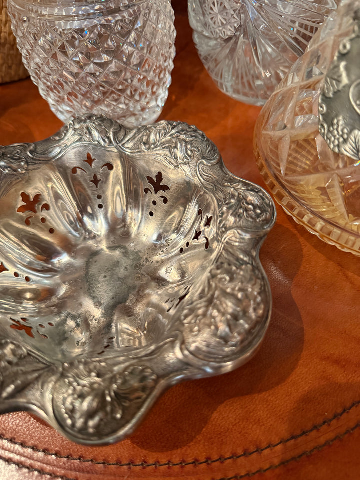 Scalloped Silver Dish