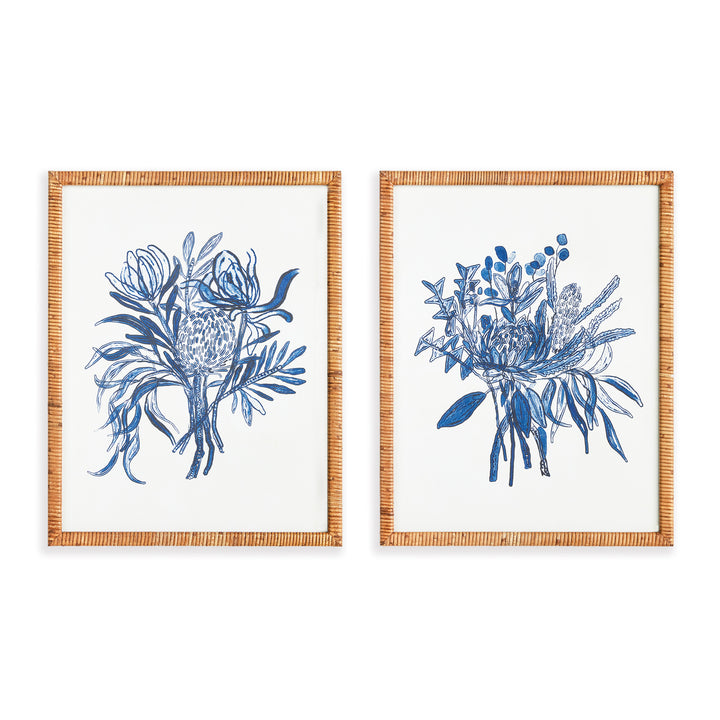 Blue Bouquet Set