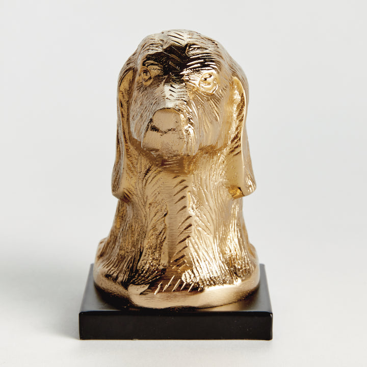 Gold Spaniel Bookend
