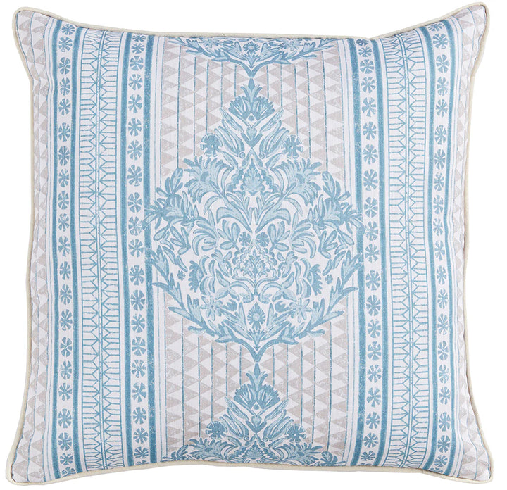 Medallion Striped Pillow