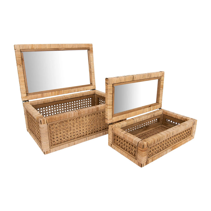 Cane Woven Box