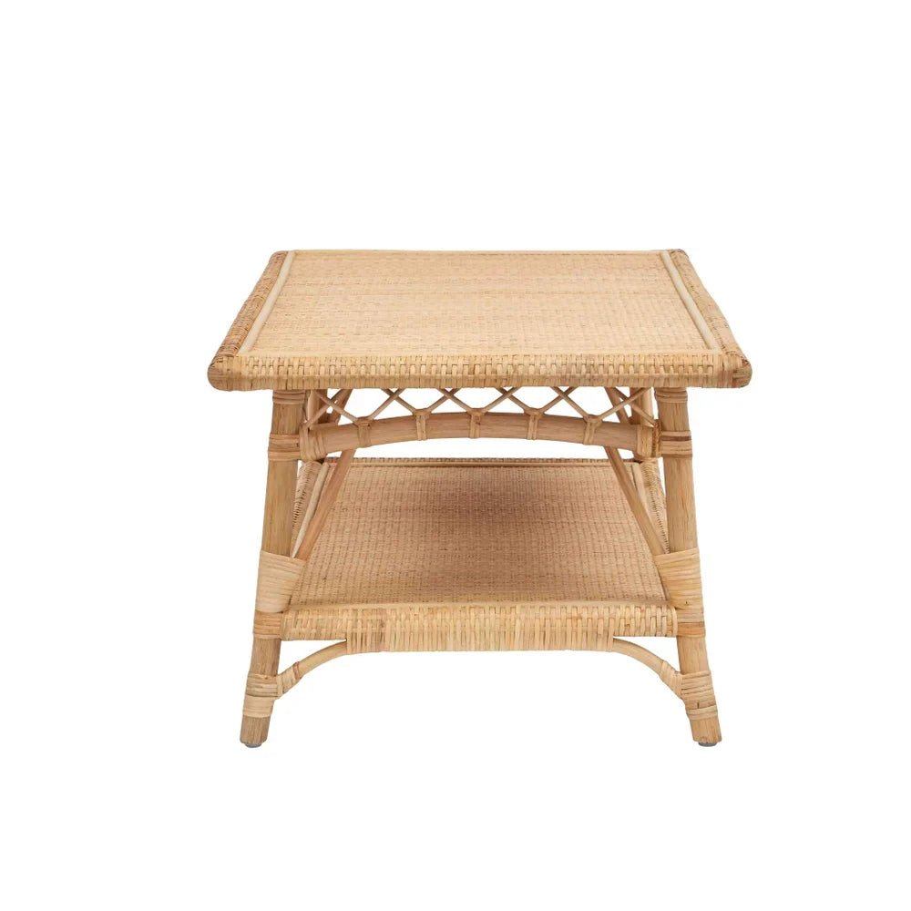 Natural Rattan Coffee Table