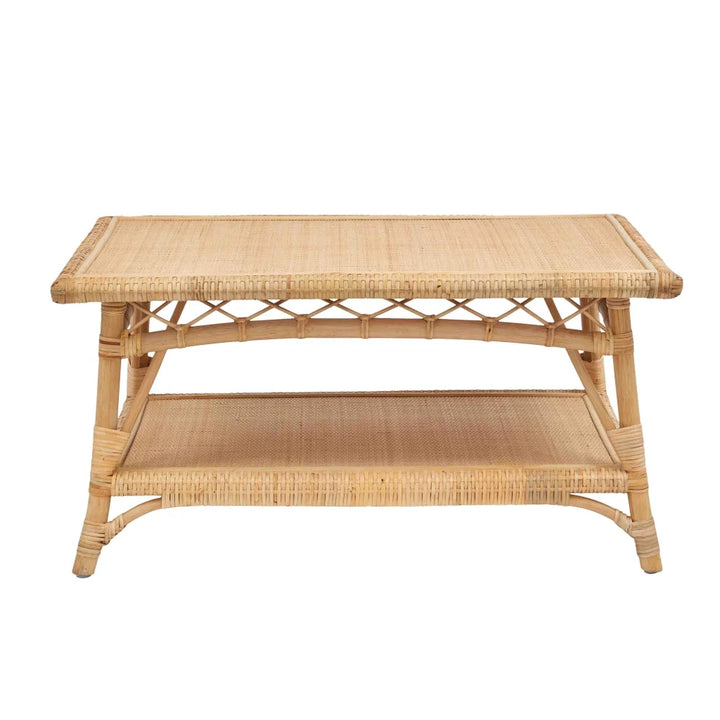 Natural Rattan Coffee Table