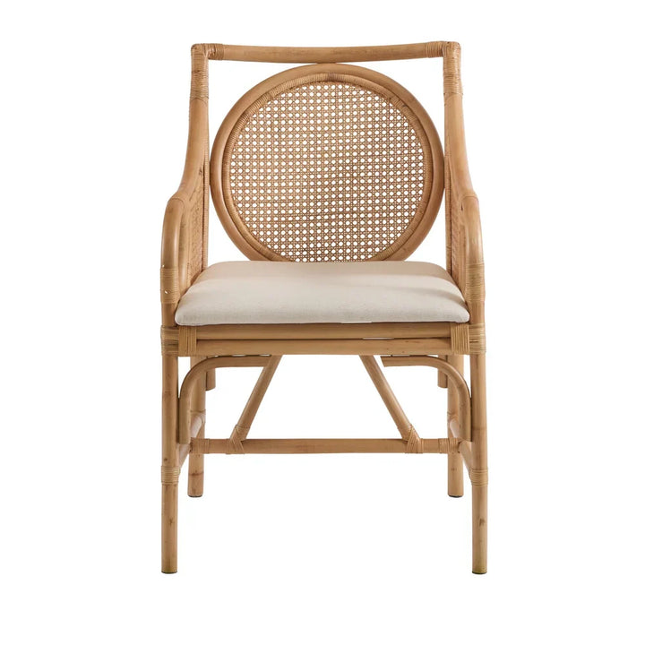 Natural Cane Arm Chair