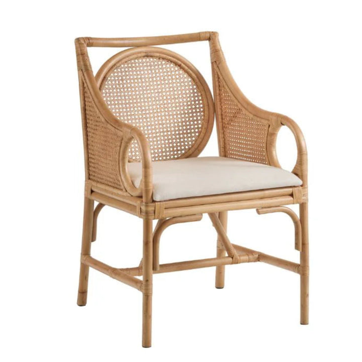 Natural Cane Arm Chair
