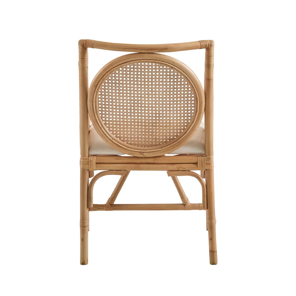Natural Cane Arm Chair