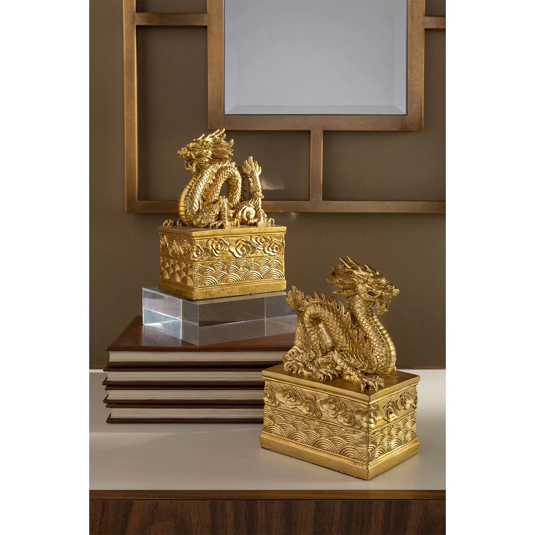 Dragon Bookends