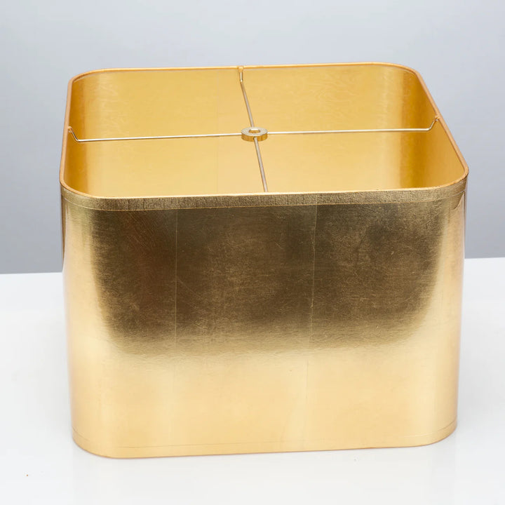 Gold Foil Square Shade 15x15