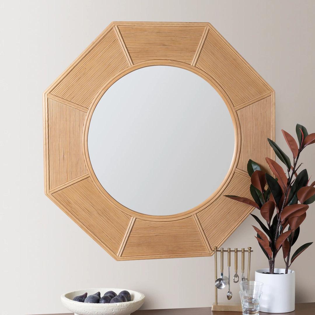 Reeded Octagon Mirror