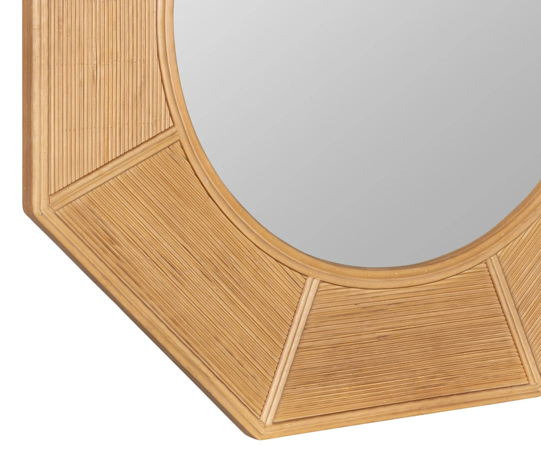 Reeded Octagon Mirror