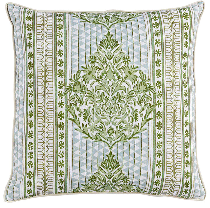 Medallion Striped Pillow