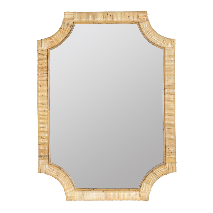 Natural Rattan Mirror