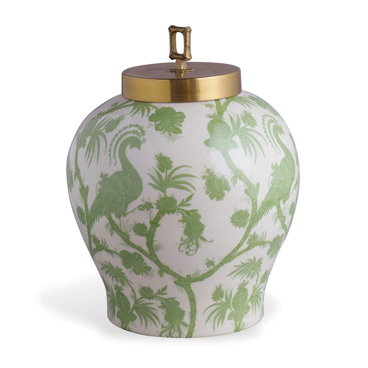 Peacock Jar