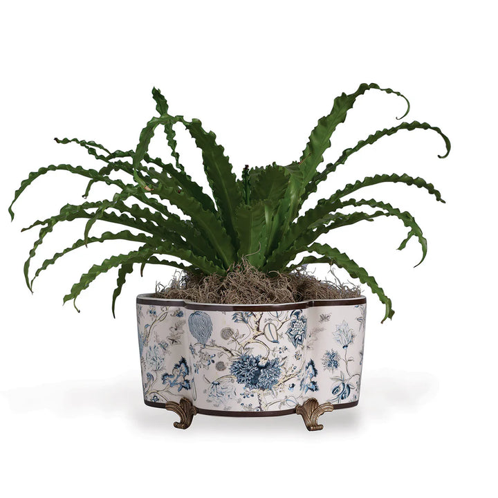 Pondicherry Footed Ceramic Planter