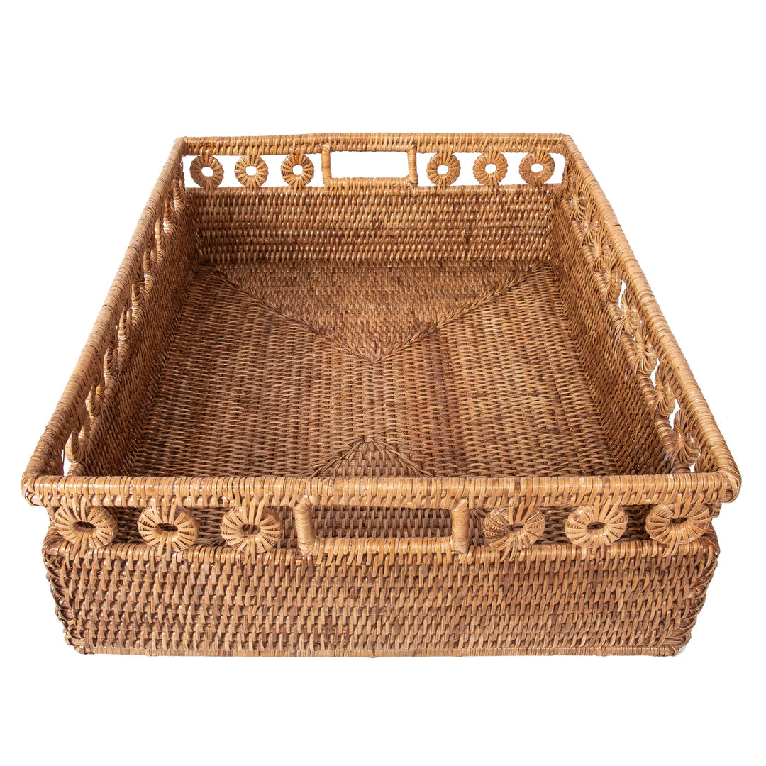 Rattan Basket Tray
