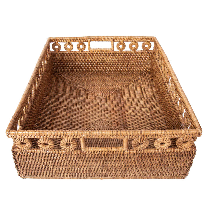 Rattan Basket Tray