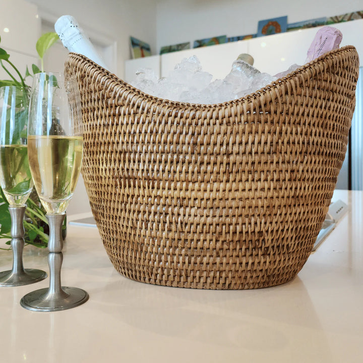 Rattan Wine Bucket