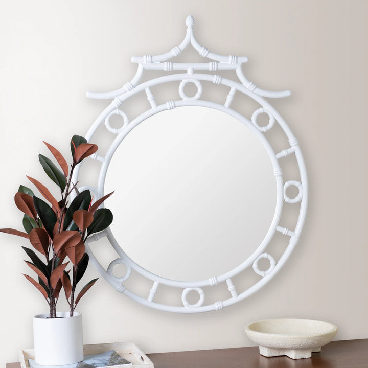 Round Pagoda Mirror